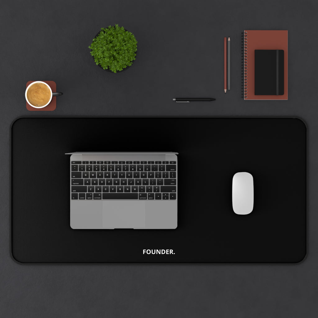 Founder Desk Pad – Minimalist Workspace Mat