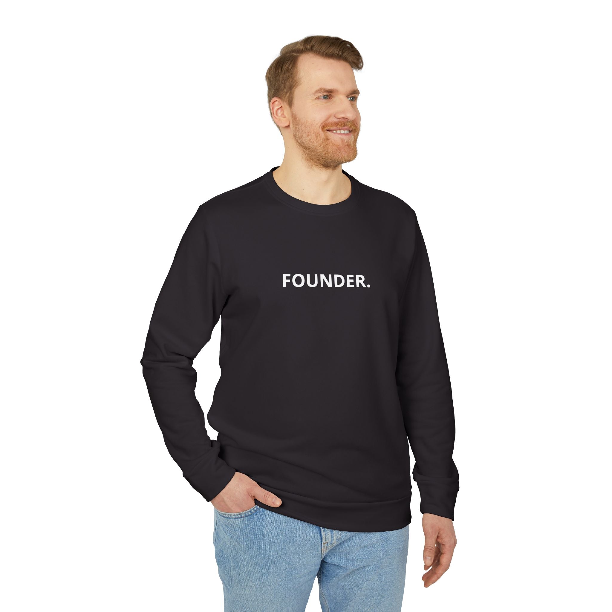 Founder Crewneck Sweatshirt — Premium adidas Fleece