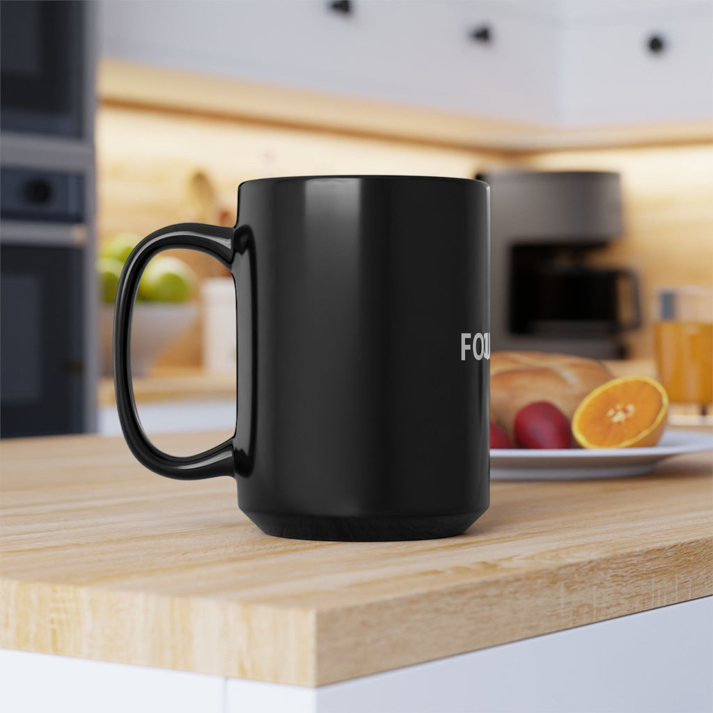 Founder Mug - Black Ceramic Coffee Cup for Founders