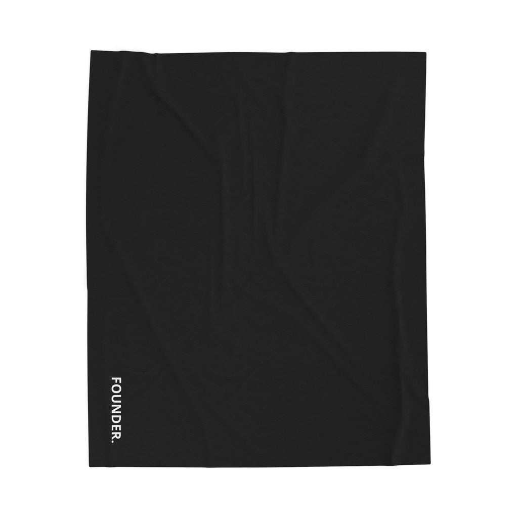 Founder Plush Blanket – Minimalist Workspace Throw
